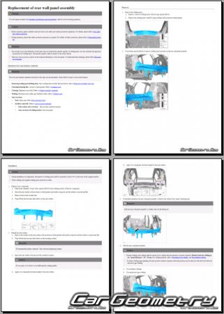 ������� ������ BYD Atto 8 2025-2030 Body Repair Manual