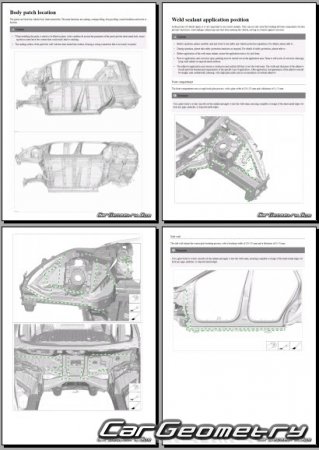������� ������ BYD Atto 8 2025-2030 Body Repair Manual