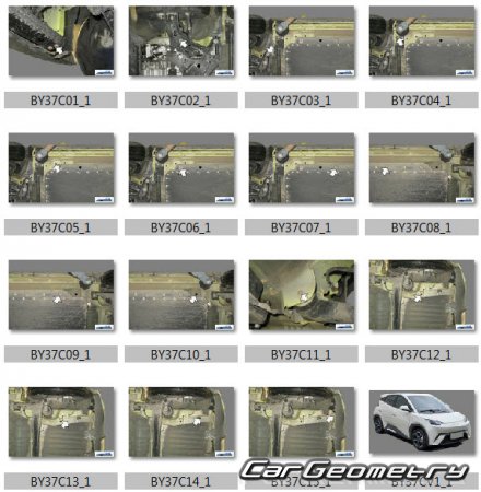 BYD Seagull EV 2023-2027 Body Repair Manual