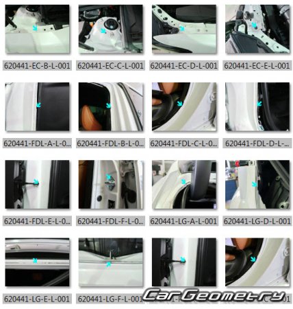 ������� ������ Toyota Camry (XV80) 2024-2031 Collision Repair Manual