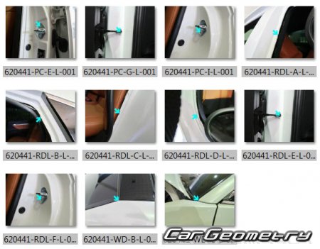 ������� ������ Toyota Camry (XV80) 2024-2031 Collision Repair Manual
