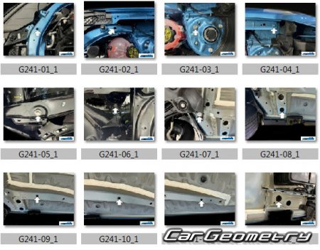 �������� ������� Chevrolet Trax II 2023-2030 Body dimensions