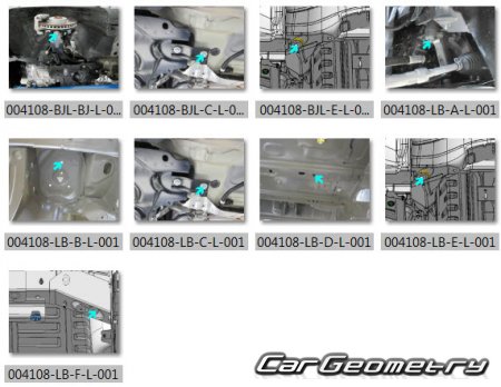Citroen C5 Aircross PHEV 2020-2025 Body dimensions