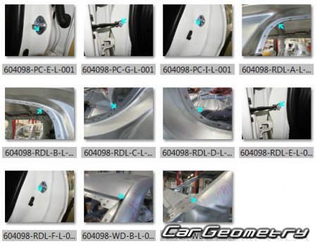 ������� ������ Citroën ë-C3 Aircross 2024-2029 Body dimensions
