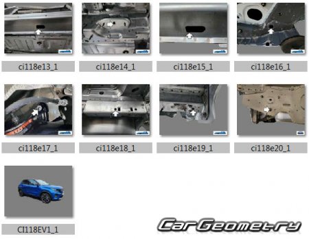 Citroen C3 (5DR) 2024-2029 Body dimensions