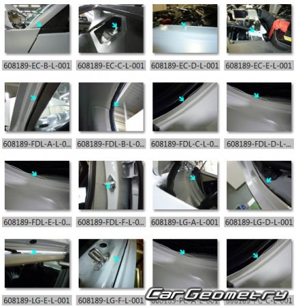 Honda Vezel (RV3 RV4) 2021-2028 (RH Japanese market) Body dimensions