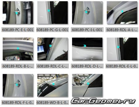 Honda Vezel (RV3 RV4) 2021-2028 (RH Japanese market) Body dimensions