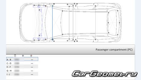 Размеры кузова Geely Atlas (FX11) 2022-2025 Body dimensions Размеры кузова Geely Atlas (FX11) 2022-2025 Body dimensions