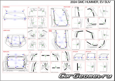 GMC Hummer EV SUV 2024-2027 Body Repair Manual