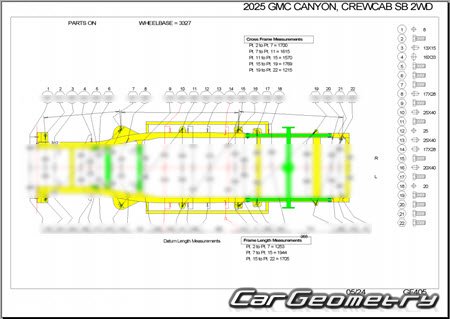 �������� ������� GMC Canyon 2022-2032 Body Repair Manual
