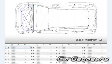 ������� ������ Lexus TX350 TX500H TX550H+ � 2024 Collision Repair Manual