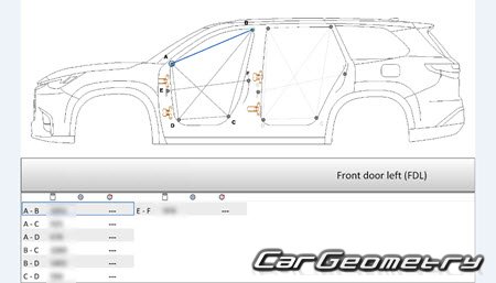 ������� ������ Lexus TX350 TX500H TX550H+ � 2024 Collision Repair Manual