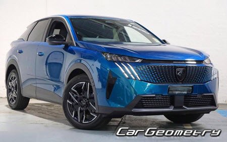 �������� ������� Peugeot 3008 PHEV (P64) � 2024, ������� ������ ���� 3008 PHEV