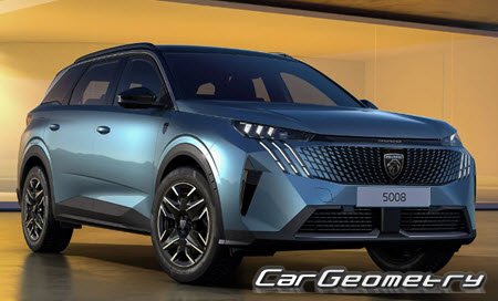 �������� ������� Peugeot 5008 PHEV 2024-2030, ������� ������ ���� 5008 �������� ���������