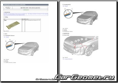 Peugeot 508 2018�2026 (Wagon SW) Body dimensions