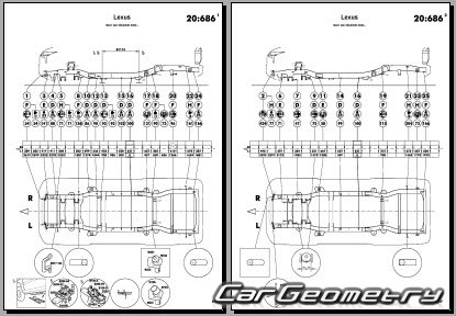 �������� ������� Lexus GX550 (VJA252) 2024- Collision Repair Manual