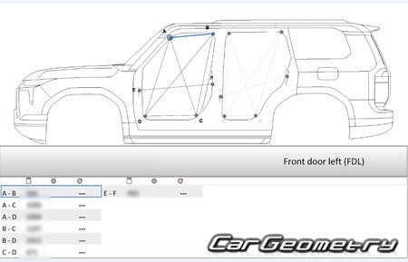 �������� ������� Lexus GX550 (VJA252) 2024- Collision Repair Manual