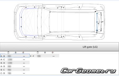 �������� ������� Lexus GX550 (VJA252) 2024- Collision Repair Manual