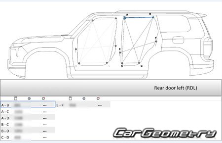 �������� ������� Lexus GX550 (VJA252) 2024- Collision Repair Manual