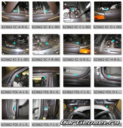 ������� ������ Suzuki XL7 2006-2009 Body Repair Manual