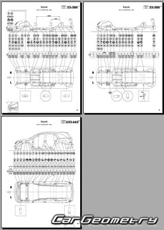������� ������ Suzuki XL7 2006-2009 Body Repair Manual