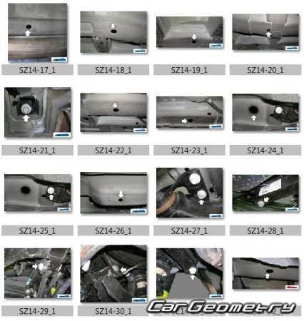 ������� ������ Suzuki XL7 2006-2009 Body Repair Manual