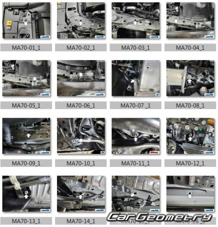 �������� ������� Mazda CX-90 2023-2028 Body Repair Manual