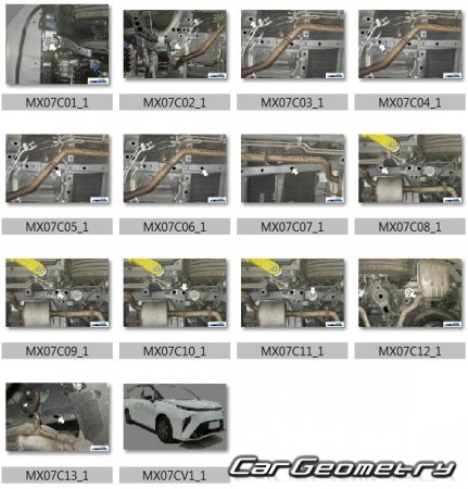 �������� ������� Maxus MIFA 9 2022-2027 Body dimensions