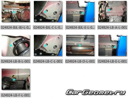 ������� ������ Geely Atlas (FX11) 2022-2025 Body dimensions