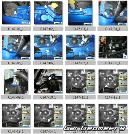 �������� ������� Dodge Hornet 2022-2030 Body dimensions