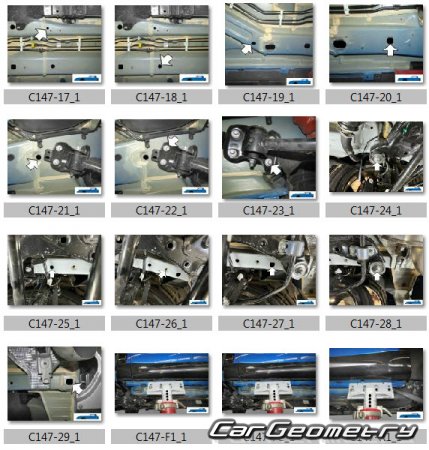 �������� ������� Dodge Hornet 2022-2030 Body dimensions