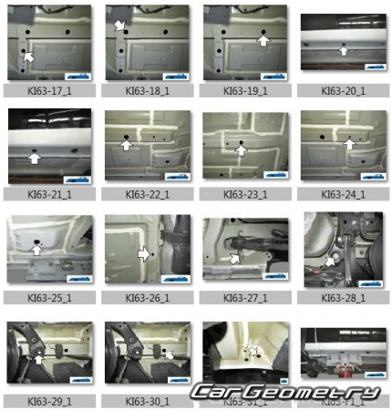 ������� ������ Kia Niro SG2 � 2022 (������ EV, HEV, PHEV) Body dimensions