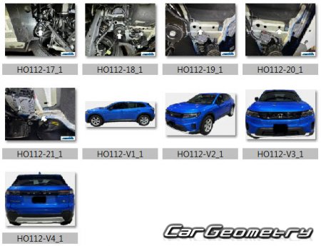 �������� ������� Honda Prologue 2024-2030 Body Repair Manual