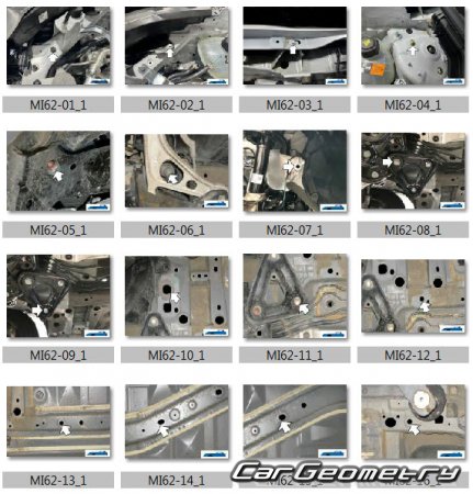 ������� ������ Mitsubishi Outlander 2021-2028 Body Repair Manual