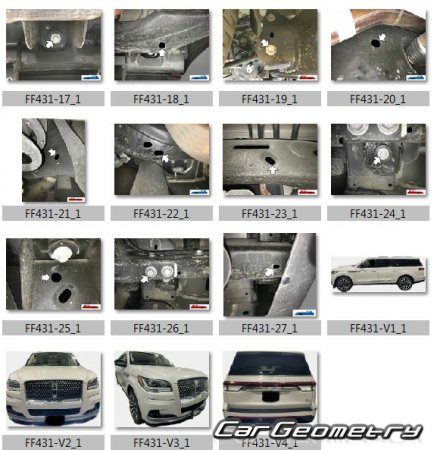 �������� ������� Lincoln Navigator (U554) 2018-2024