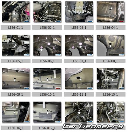 ������� ������ Lexus TX350 TX500H TX550H+ � 2024 Collision Repair Manual