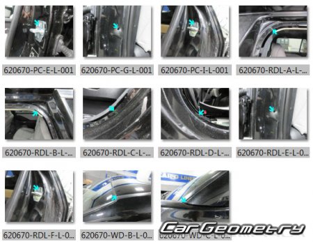 ������� ������ Lexus TX350 TX500H TX550H+ � 2024 Collision Repair Manual
