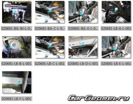 ������� ������ Lexus TX350 TX500H TX550H+ � 2024 Collision Repair Manual