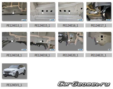 Peugeot 3008 PHEV (P64) � 2024 Body dimensions