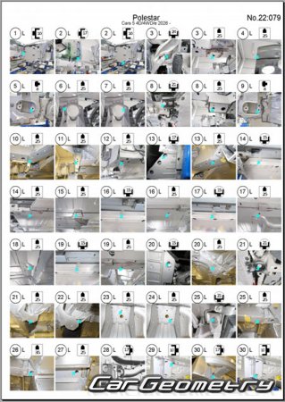 ������� ������ Polestar 5 2026-2031 Body dimensions