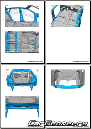 ������� ������ Polestar 5 2026-2031 Body dimensions
