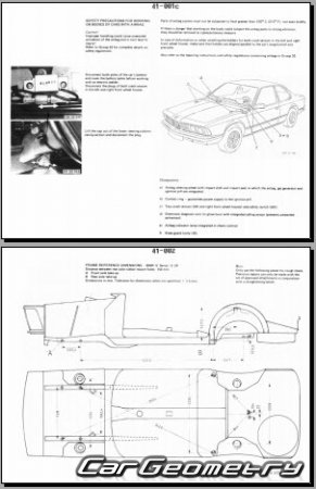�������� ������� BMW 6 Series (E24) 1975�1989