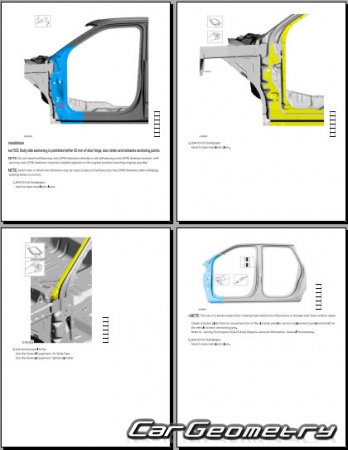 Lincoln Navigator 2025-2032 Body Repair Manual
