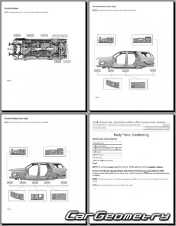 Lincoln Navigator 2025-2032 Body Repair Manual