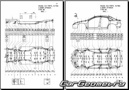 Mazda 323 (BA) 1994-2000 Body Repair Manual