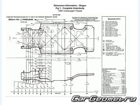 Volkswagen Passat (B4) (Typ 3A) 1994�1997 Body Repair Manual