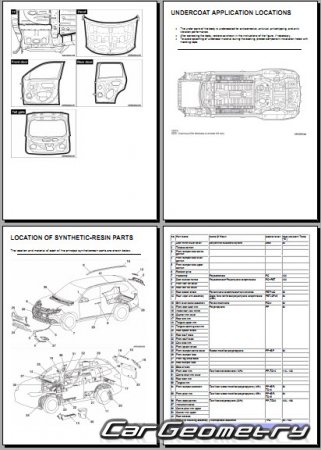Mitsubishi Outlander PHEV 2018-2021 Body Repair Manual
