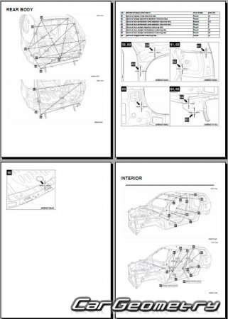 Mitsubishi Outlander PHEV 2018-2021 Body Repair Manual