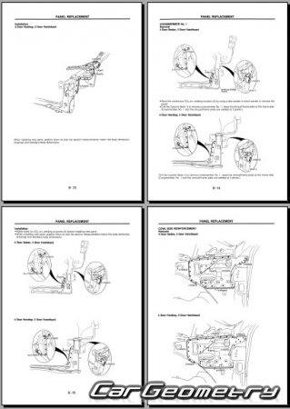 Mazda 323 (BA) 1994-2000 Body Repair Manual
