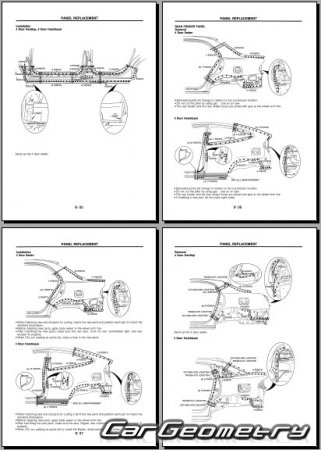 Mazda 323 (BA) 1994-2000 Body Repair Manual